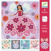 Djeco - Fairies Stencils